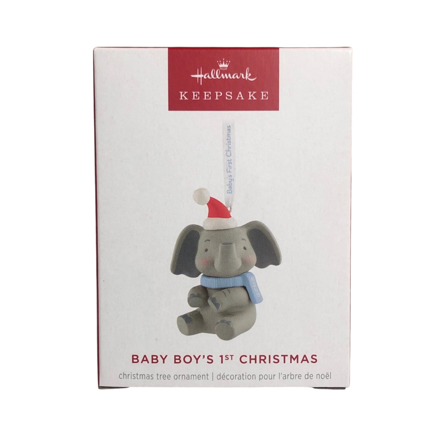 2025 Baby’s 1st Christmas – Boy (Elephant)