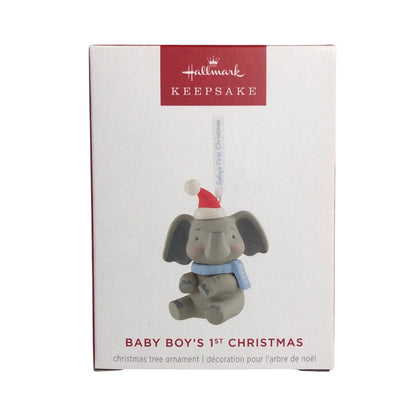 2025 Baby’s 1st Christmas – Boy (Elephant)