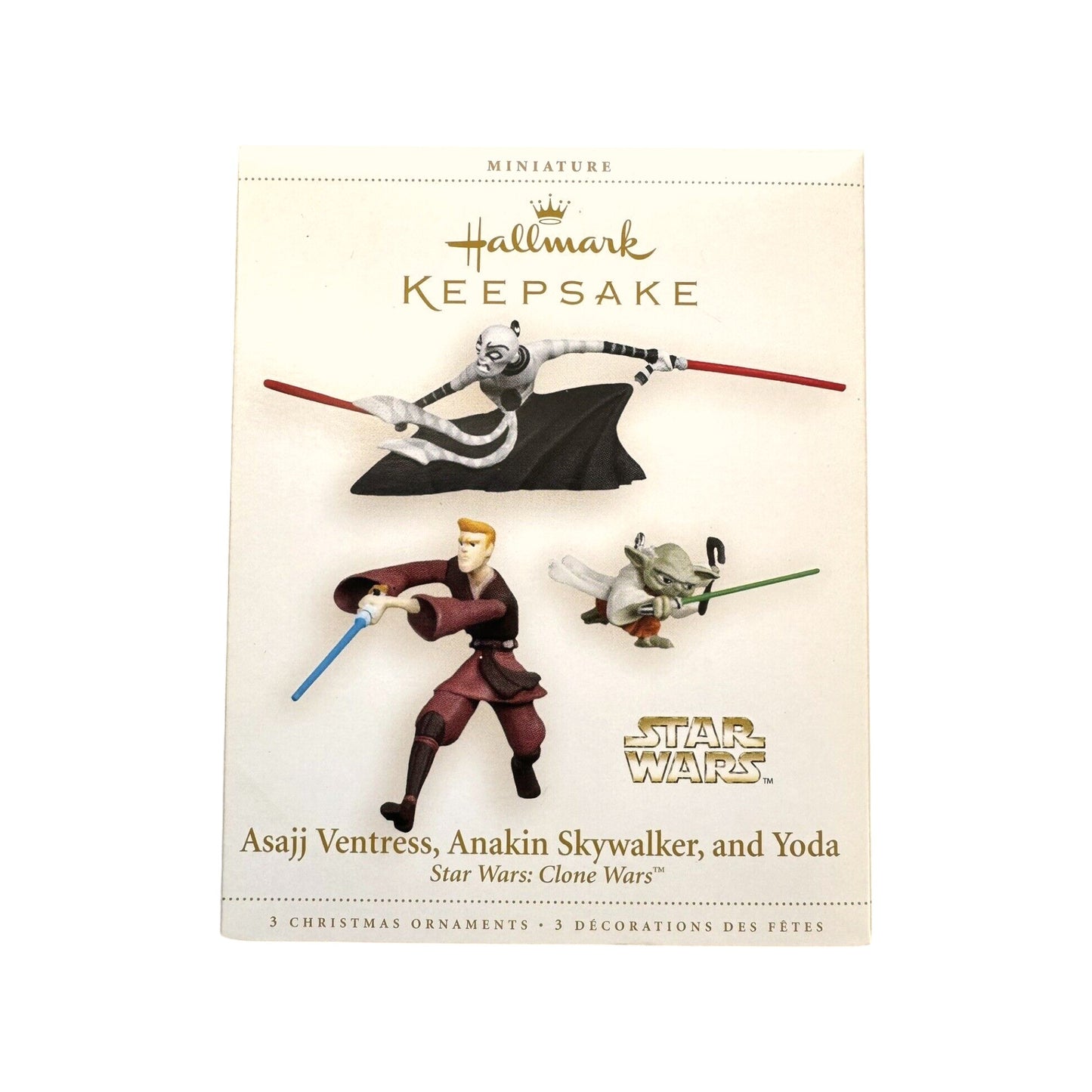2006 Asajj Ventress, Anakin Skywalker & Yoda (Star Wars)