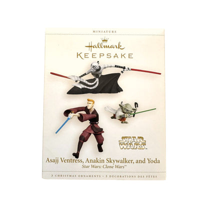 2006 Asajj Ventress, Anakin Skywalker & Yoda (Star Wars)