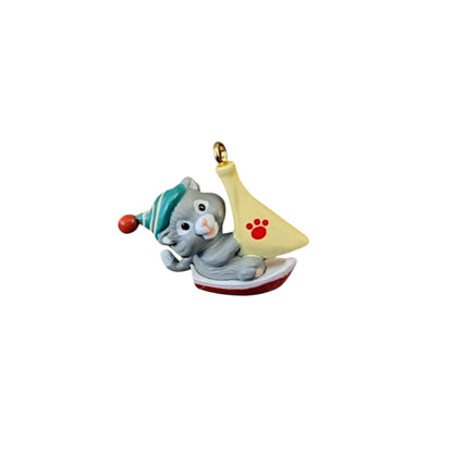 1990 Kitten in Sailboat (Kittens In Toyland)