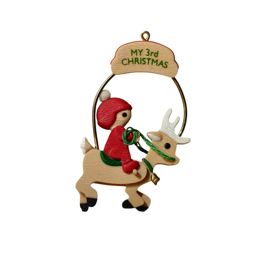 1987 Child’s Third Christmas (Child’s Age Collection)