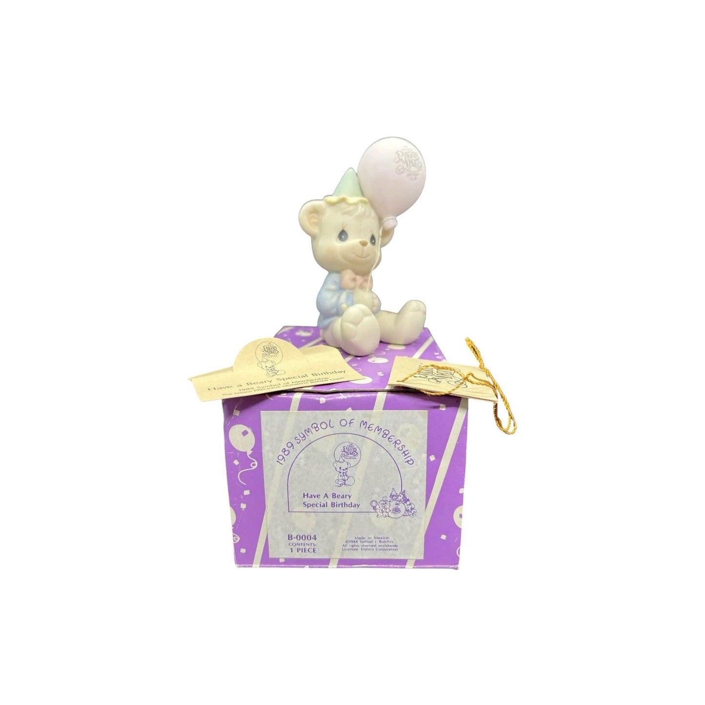 1989 Have A Beary Special Birthday (The Birthday Club: Symbols of Membership)
