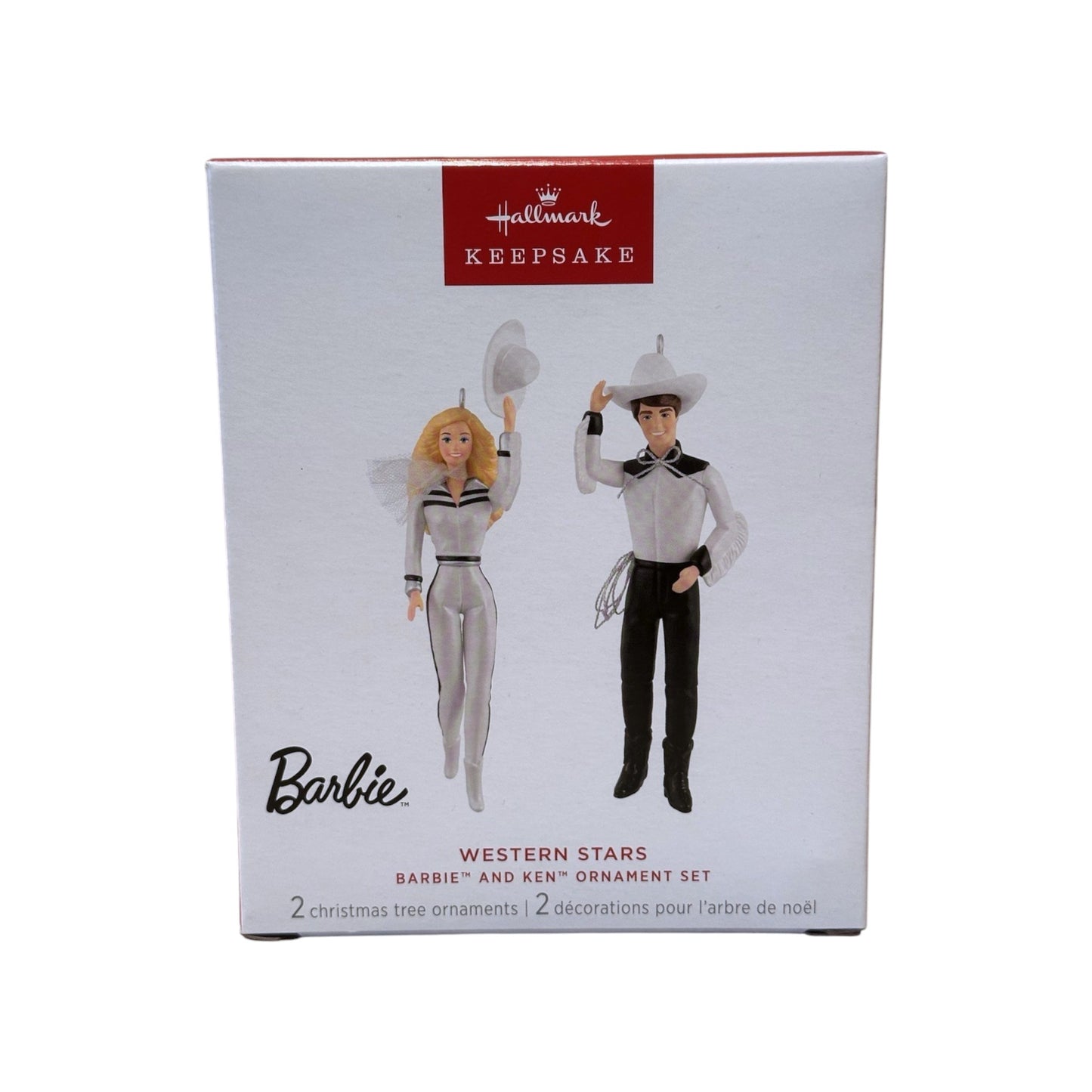 2025 Western Stars Barbie and Ken Ornaments (Barbie)