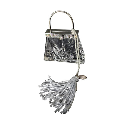 Lenox Lead Crystal "On the Town Handbag" Ornament - Silver-Tone Finish Image3
