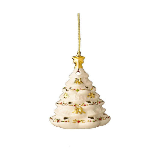 Luxurious Christmas Tree Adorned with 24 Karat Gold & Enamel Jewels Image1