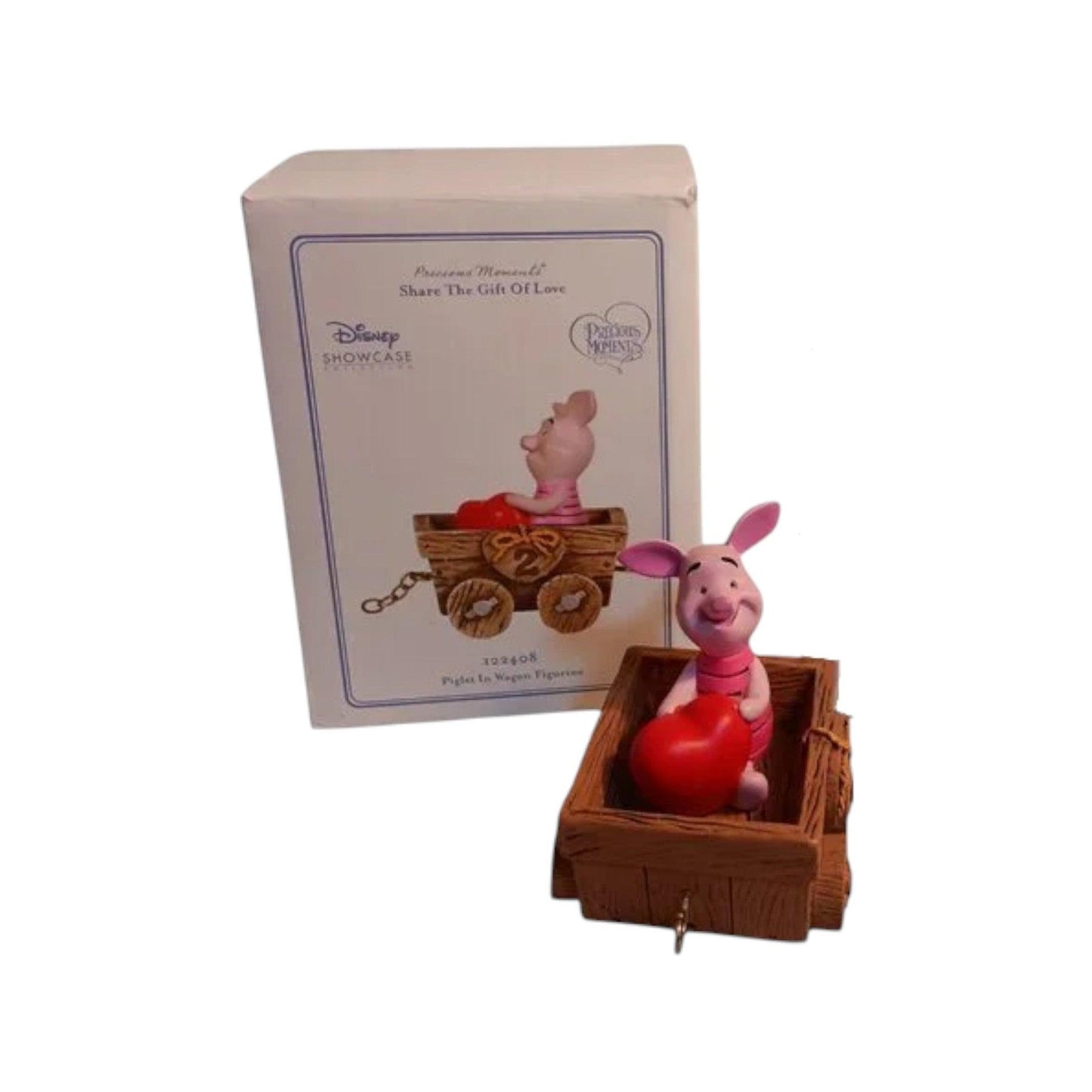 2012 Piglet in Wagon (Precious Moments)