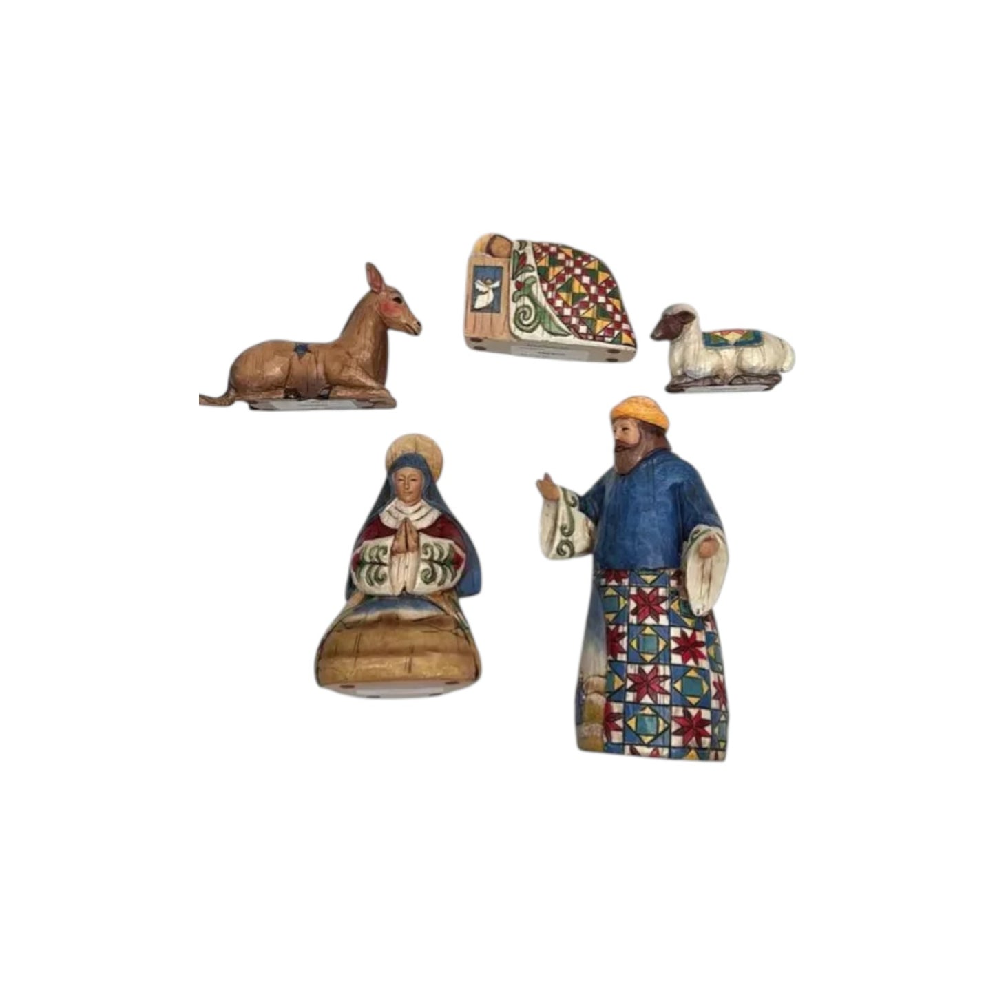 2004 Set of 10 Nativity Scene (Jim Shore) 402