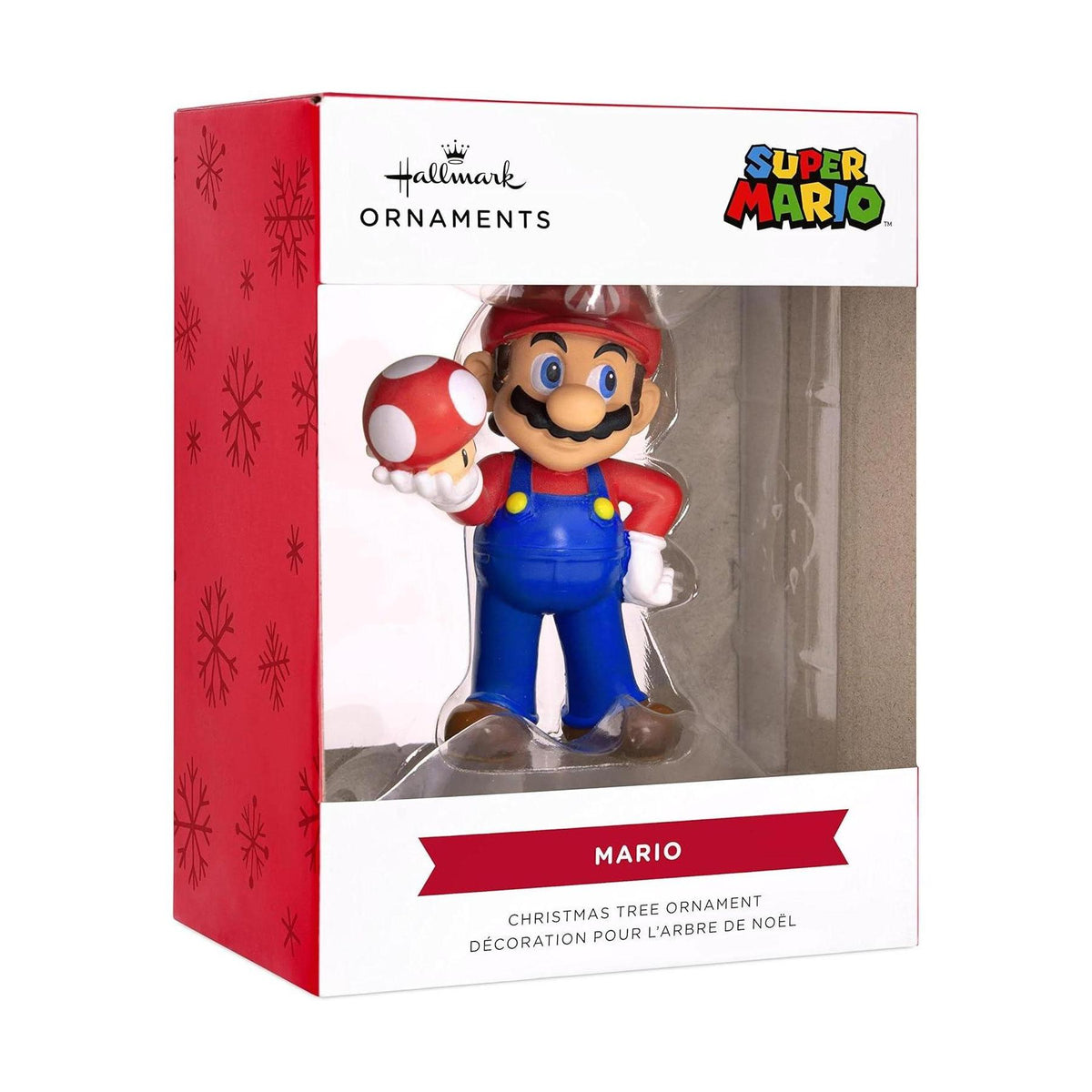Mario Holding Mushroom Hallmark Ornament (Super Mario) 2HCM9092 Image2
