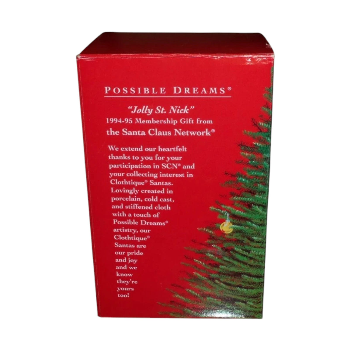 Possible Dreams Clothtique "Out of the Forest" Santa: A Stunning Holiday Decor Addition Image2