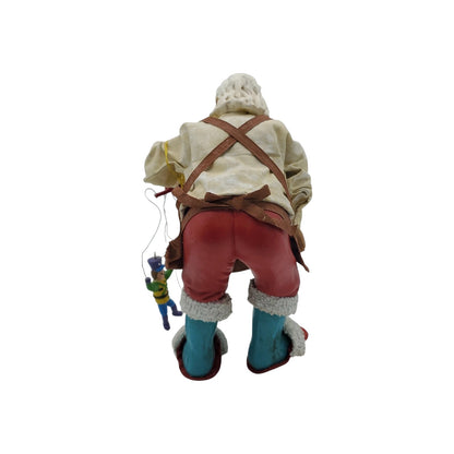 Possible Dreams Clothtique "Out of the Forest" Santa: A Stunning Holiday Decor Addition Image5