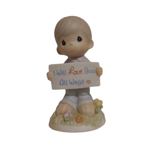 Precious Moments "I Will Love You Always" Figurine - Symbol of Eternal Love Image1