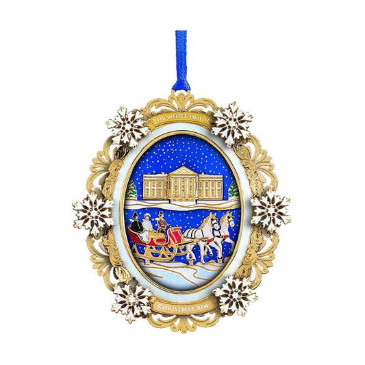 President Hayes 2004 Horse-Drawn Carriage Ornament: A Symbol of Leisurely Rides Image1
