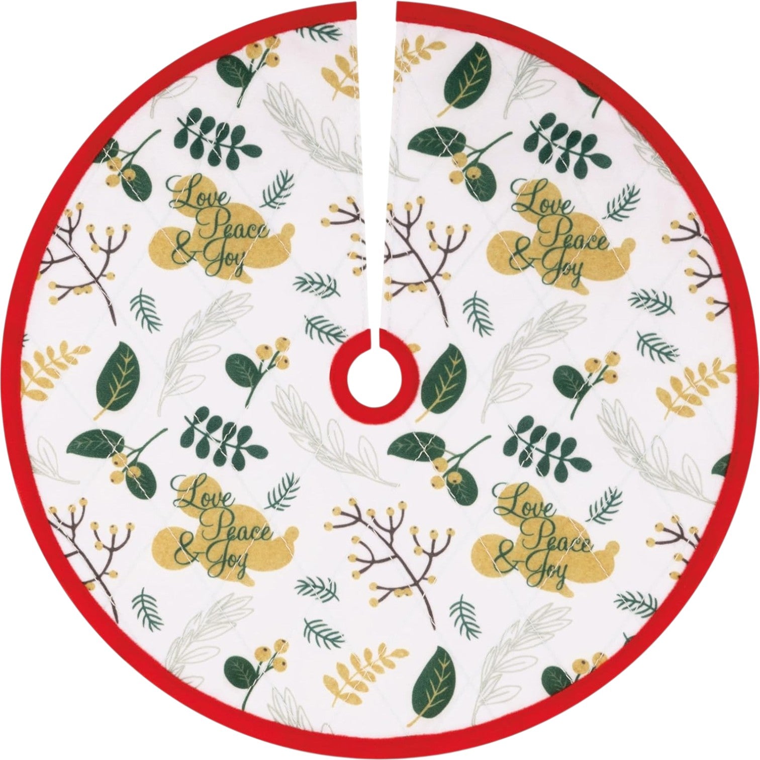 QSB6411Disney Mickey Mouse Miniature Tree Skirt Hallmark Ornament (Disney) QSB6411 Image1