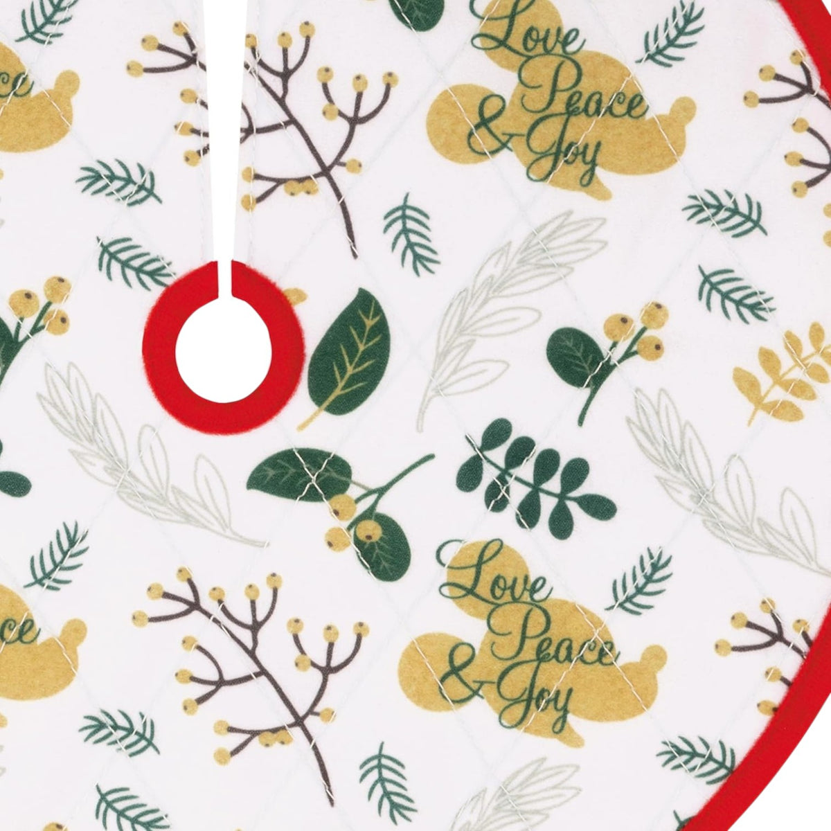 QSB6411Disney Mickey Mouse Miniature Tree Skirt Hallmark Ornament (Disney) QSB6411 Image2