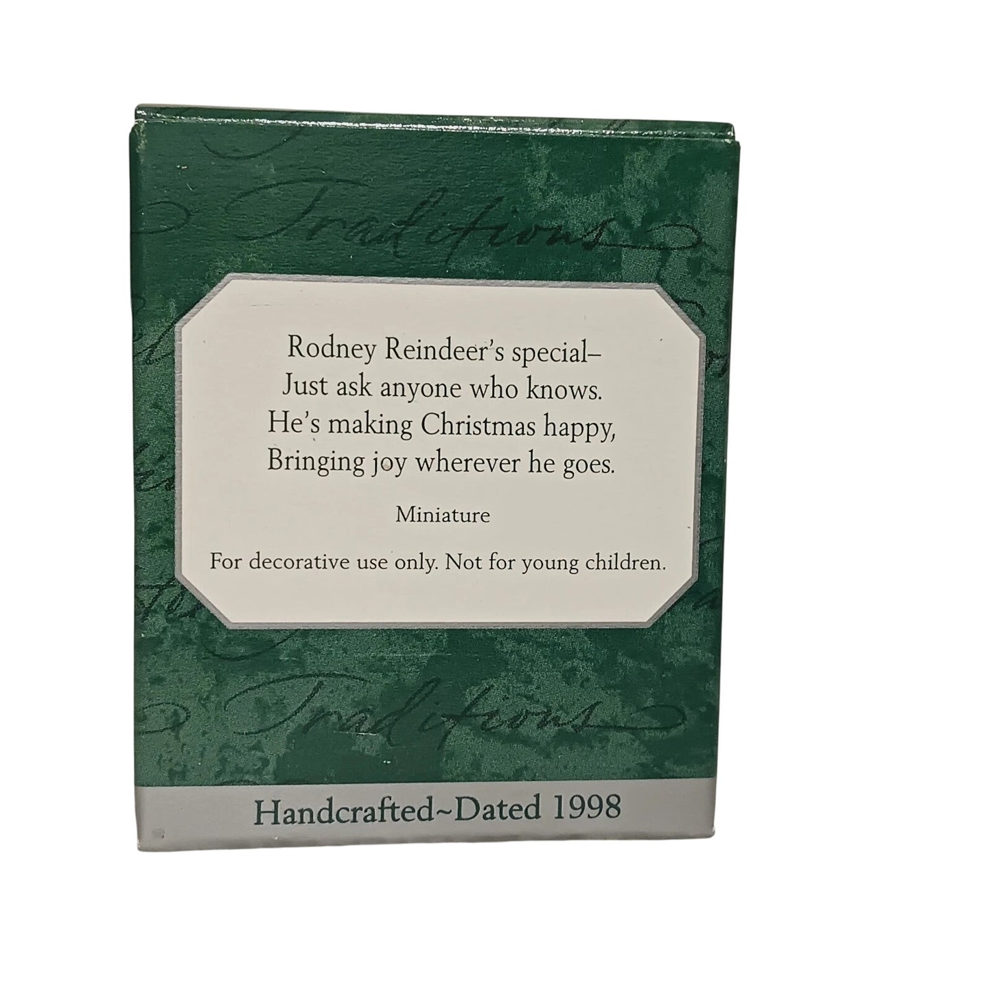 1998 Sharing Joy (Rodney the Reindeer)