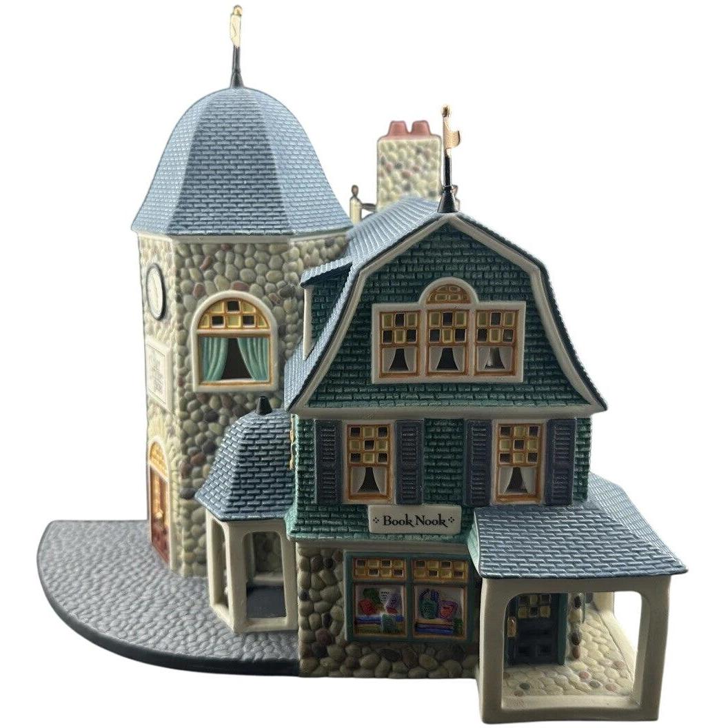 Vintage Bay Street Shops (Set of 2) - Seasons Bay (Department 56) 53301