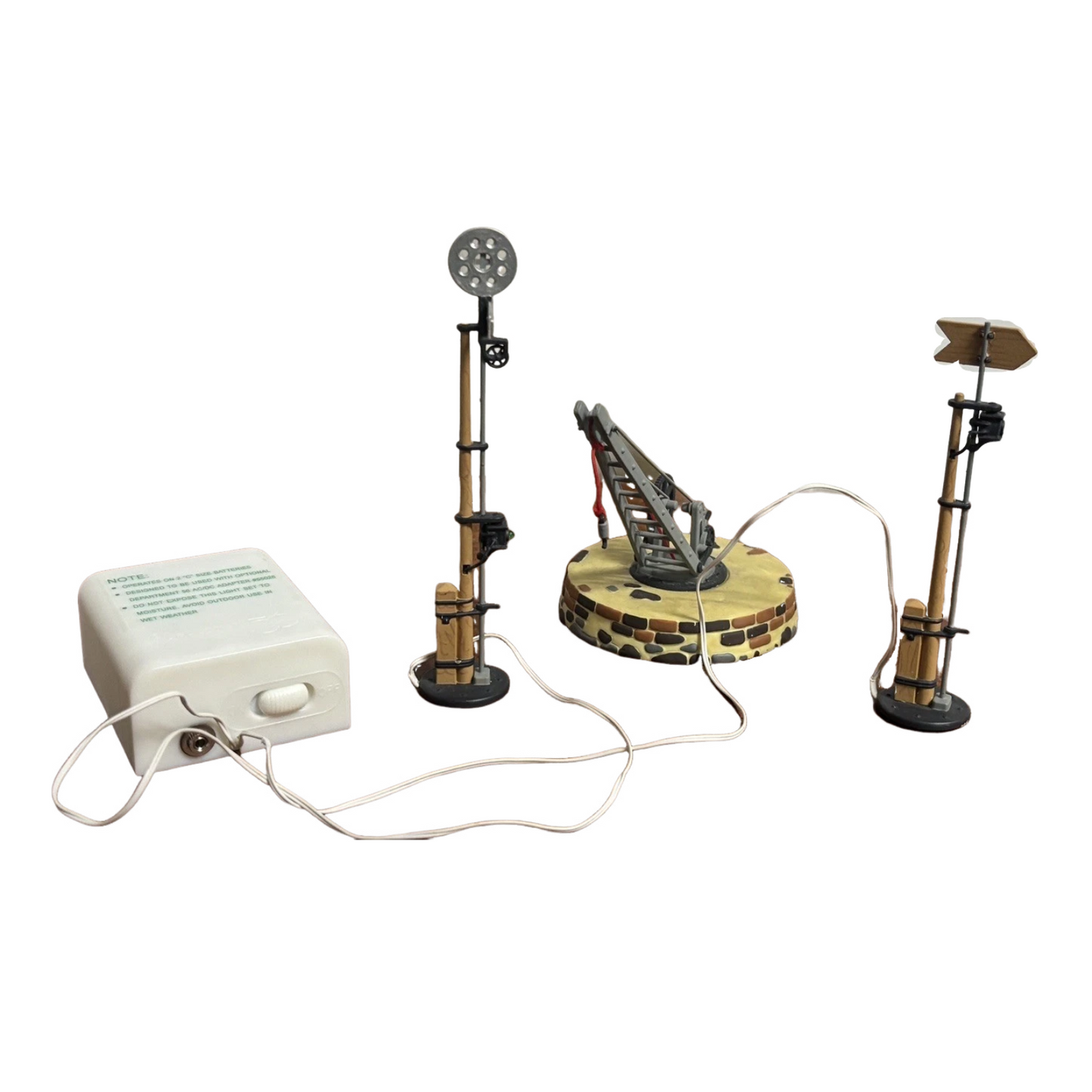 1999 “Department 56 Queensbridge Railroad Yard Accessories (Set of 3) – Item #58466