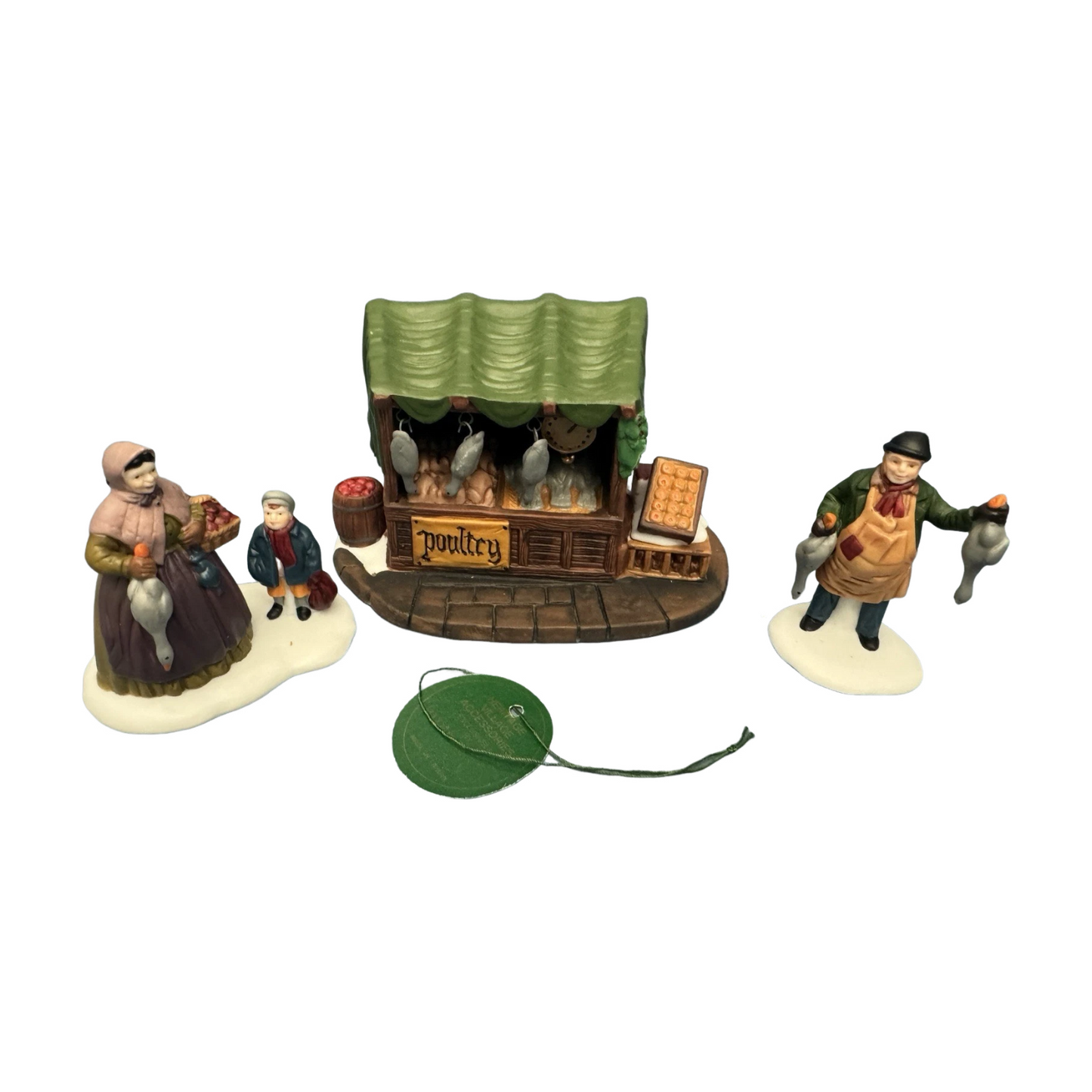 1980 Poultry Market – Heritage Village Collection (Department 56) 5559-0