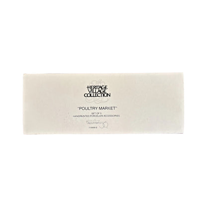 1980 Poultry Market – Heritage Village Collection (Department 56) 5559-0