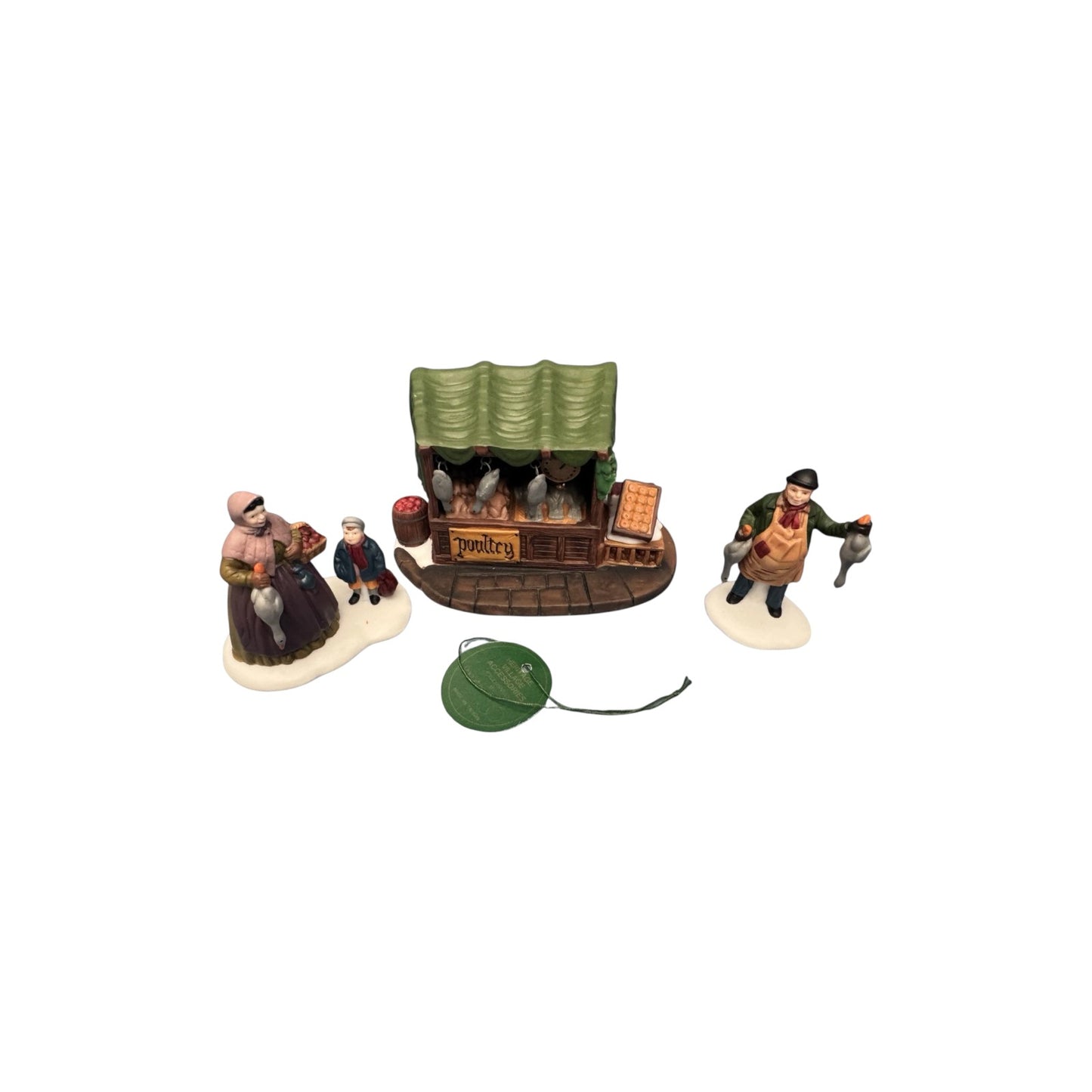1980 Poultry Market – Heritage Village Collection (Department 56) 5559-0
