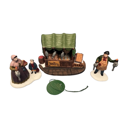 1980 Poultry Market – Heritage Village Collection (Department 56) 5559-0