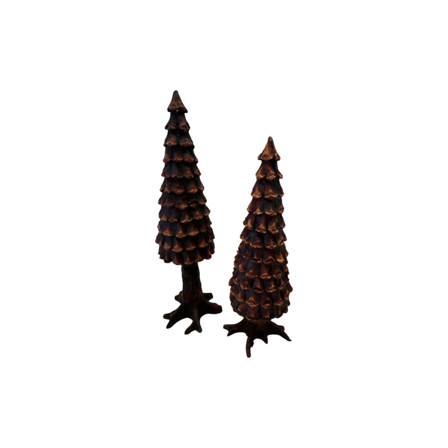 1990 Pine Cone Trees (Set of 2) – Village Accessories (Department 56) 1213032