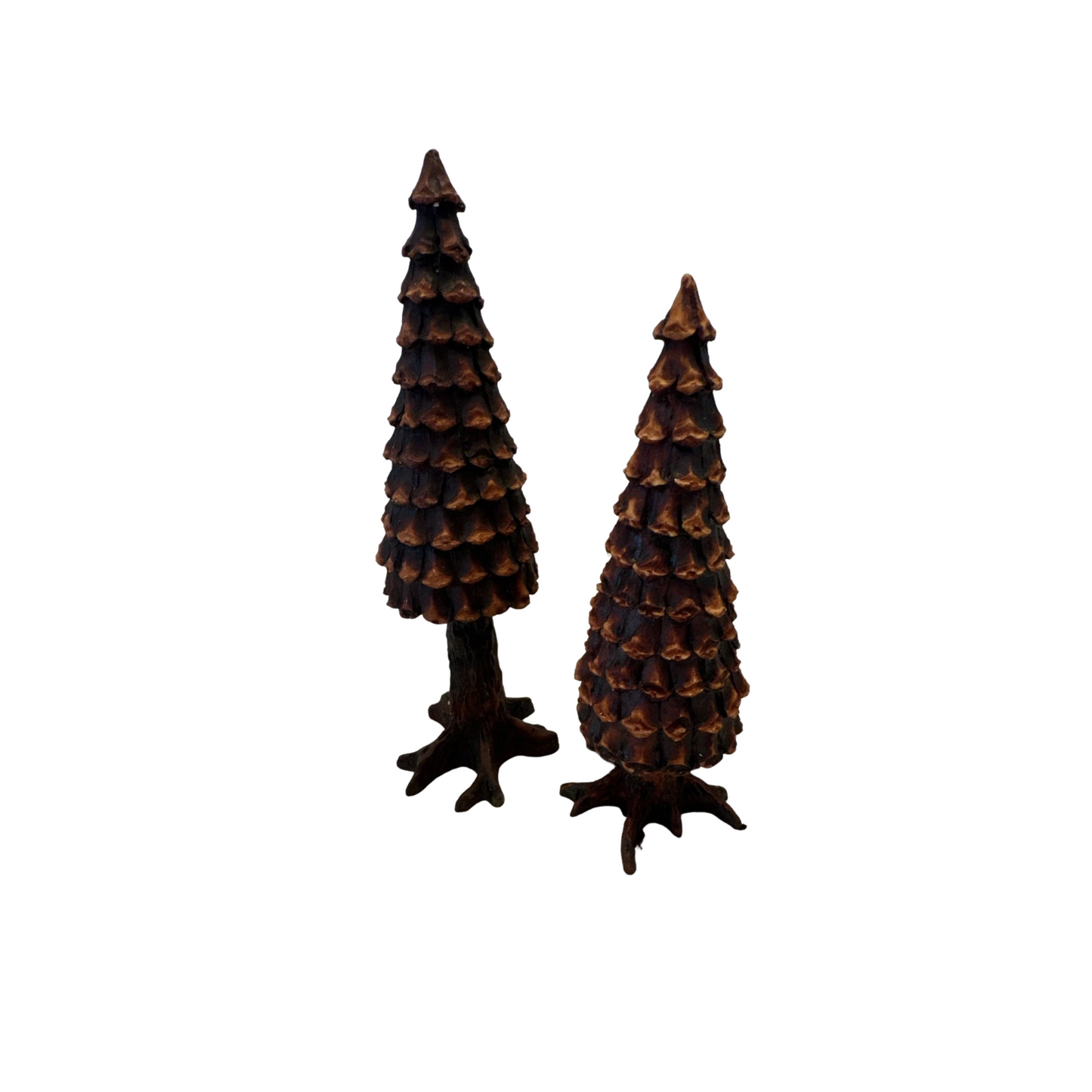 1990 Pine Cone Trees (Set of 2) – Village Accessories (Department 56) 1213032