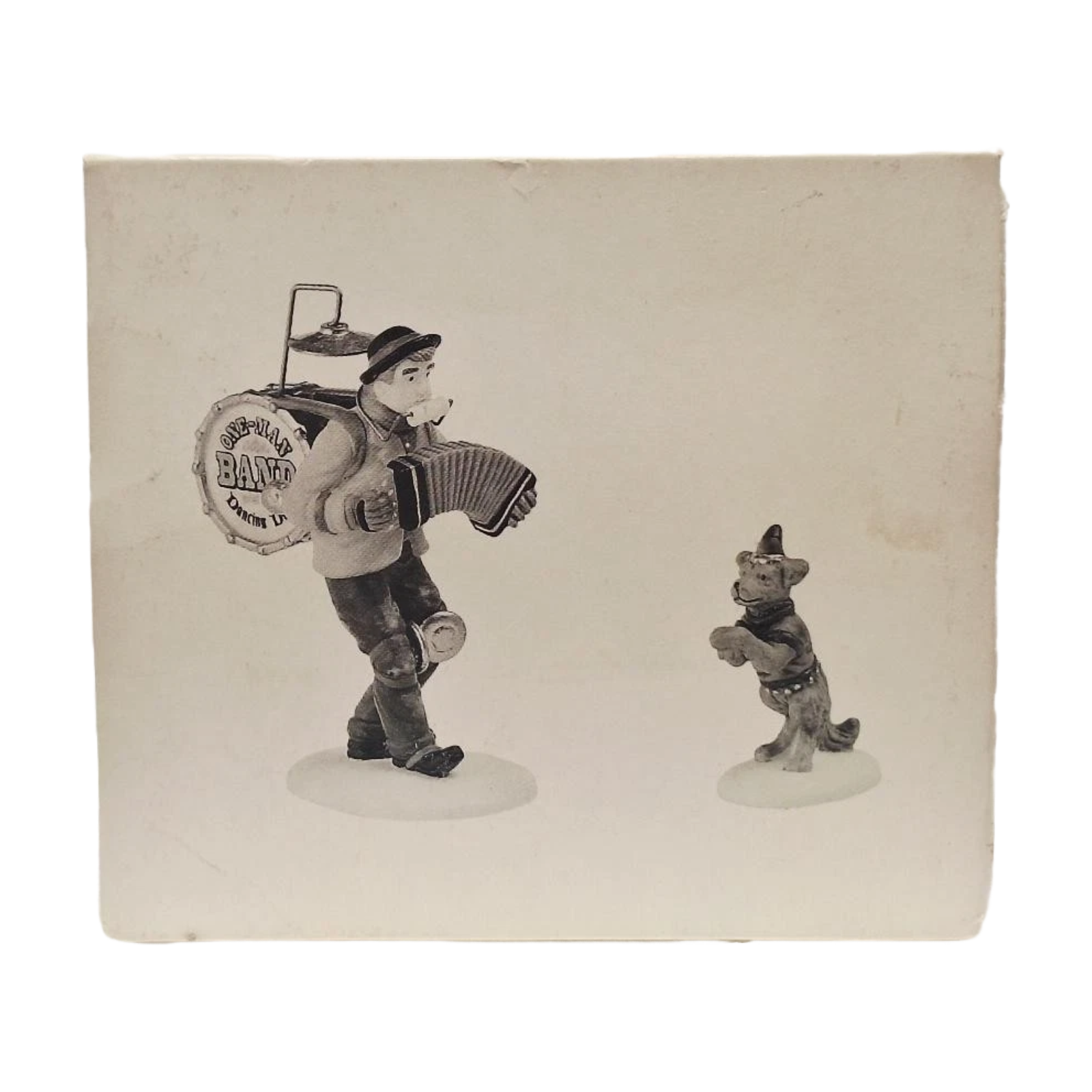 Department 56 Heritage Village Collection "One Man Band and Dancing Dog" Ornament: Whimsical Holiday Decor