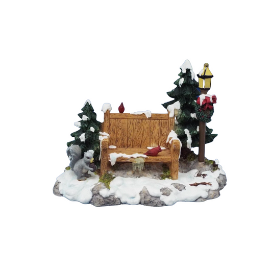 1997 Mill Creek Park Bench (Village Accessories Series) – Department 56 #52654