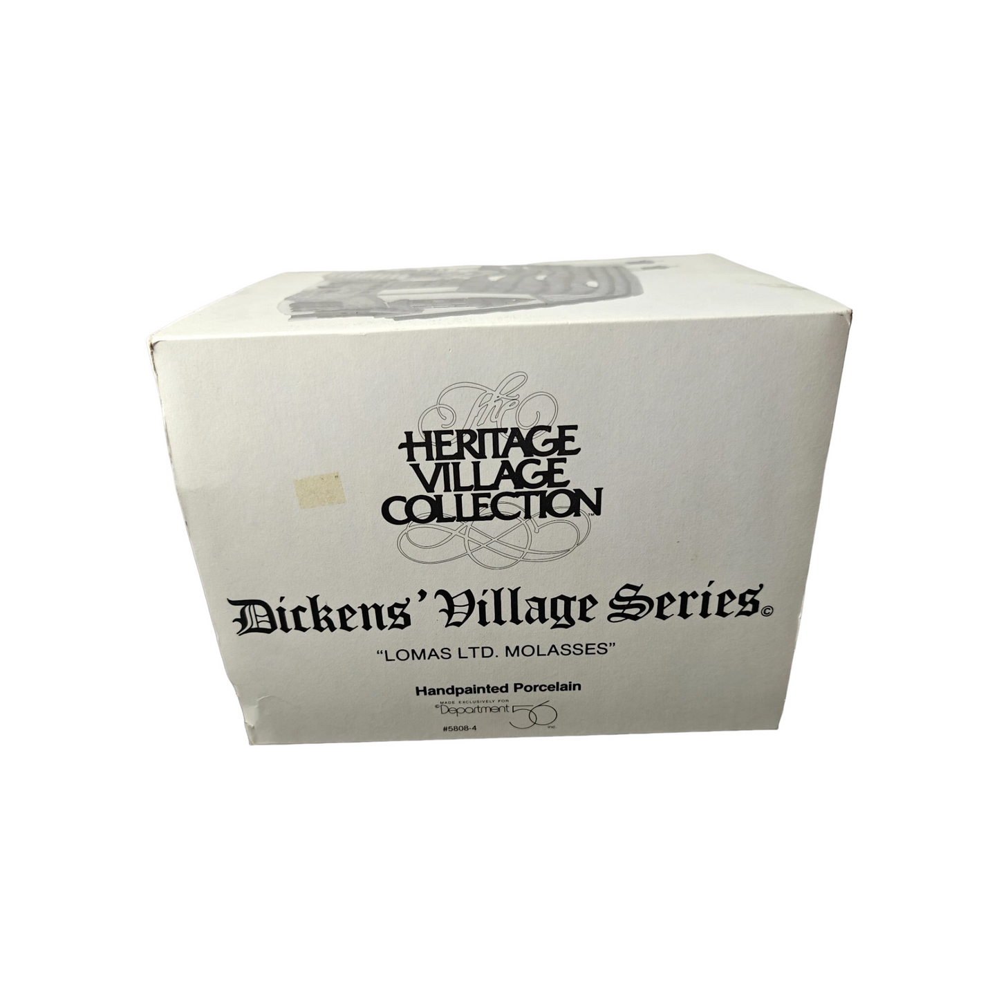 1993 “Lomas Ltd. Molasses” (Dickens’ Village Series, #58086/#5808-4)
