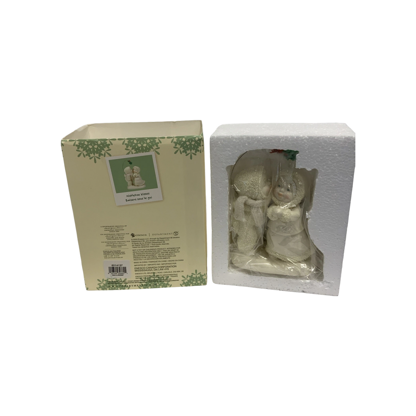 2024 Mistletoe Kisses - Snowbabies (Department 56) 6014137