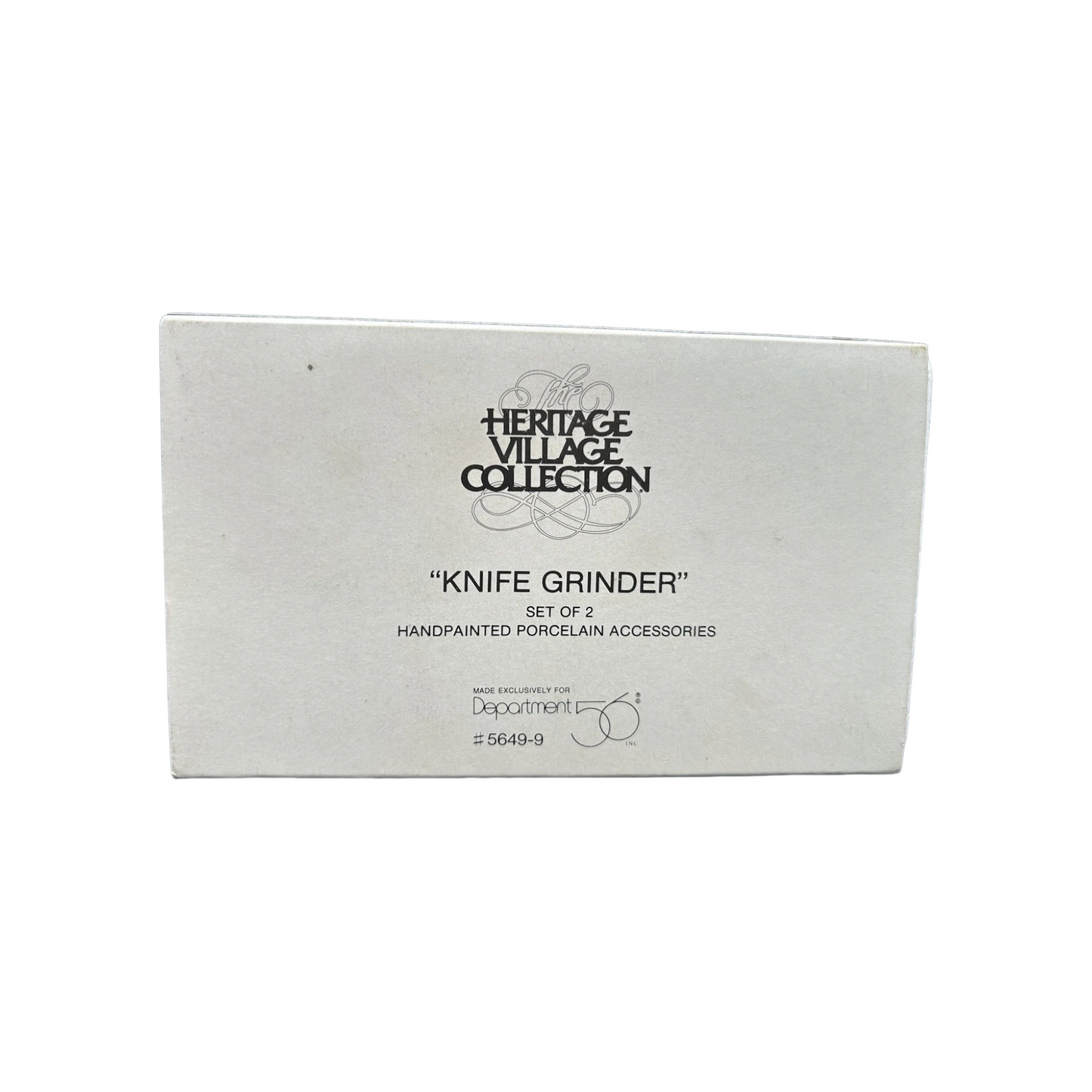 1993 Vintage Knife Grinder – Heritage Village Series (Department 56 #56.56499)