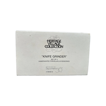 1993 Vintage Knife Grinder – Heritage Village Series (Department 56 #56.56499)