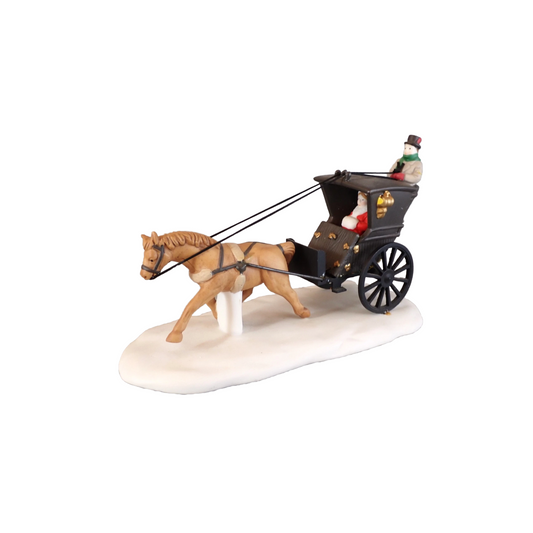 1989 Vintage Kings Road Cab – Heritage Village Collection (Department 56 #5581-6)