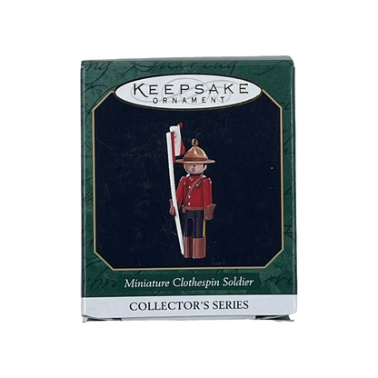 1997 Miniature Clothespin Soldier - 3rd (Clothespin Solider)