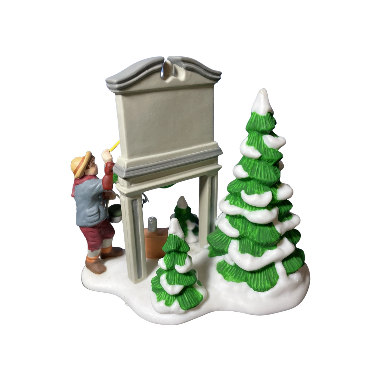 1990 Fresh Paint – New England Village Sign (Department 56 #56592)