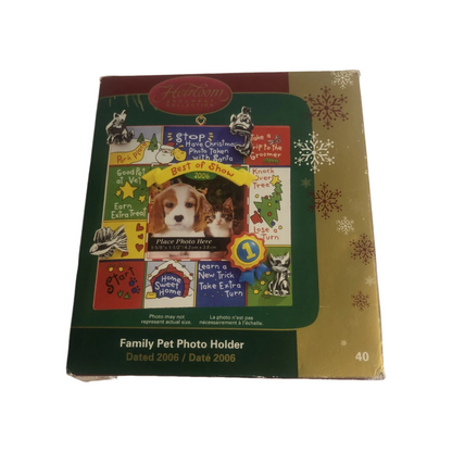 2001 Family Pet Photo Pholder (Photo Holder)