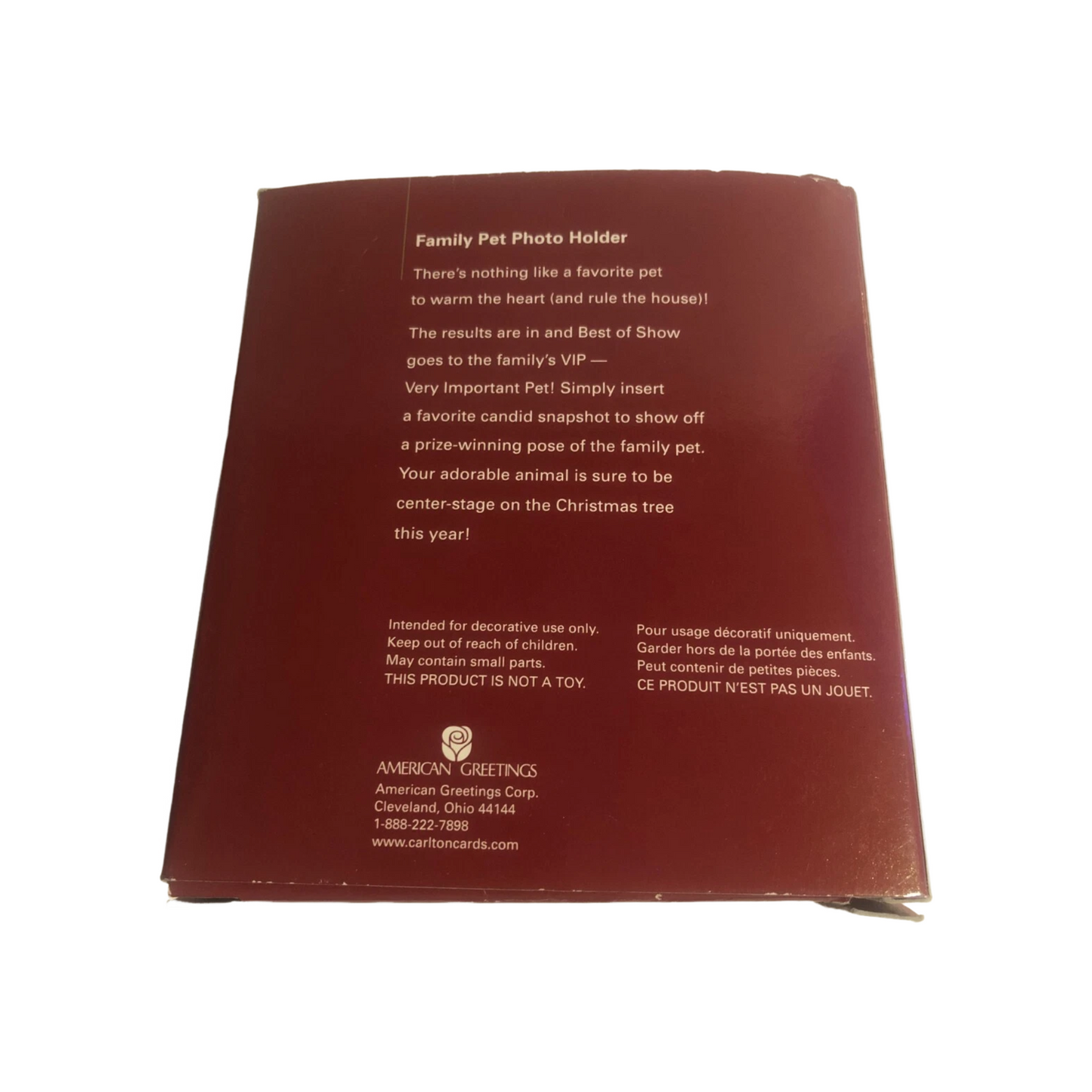 2001 Family Pet Photo Pholder (Photo Holder)