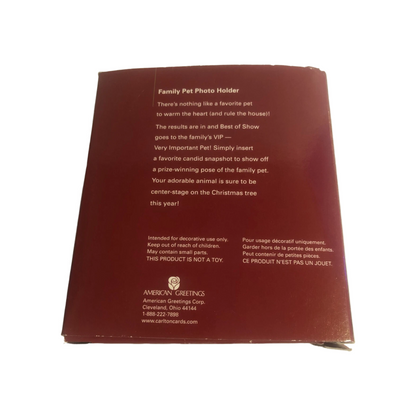 2001 Family Pet Photo Pholder (Photo Holder)