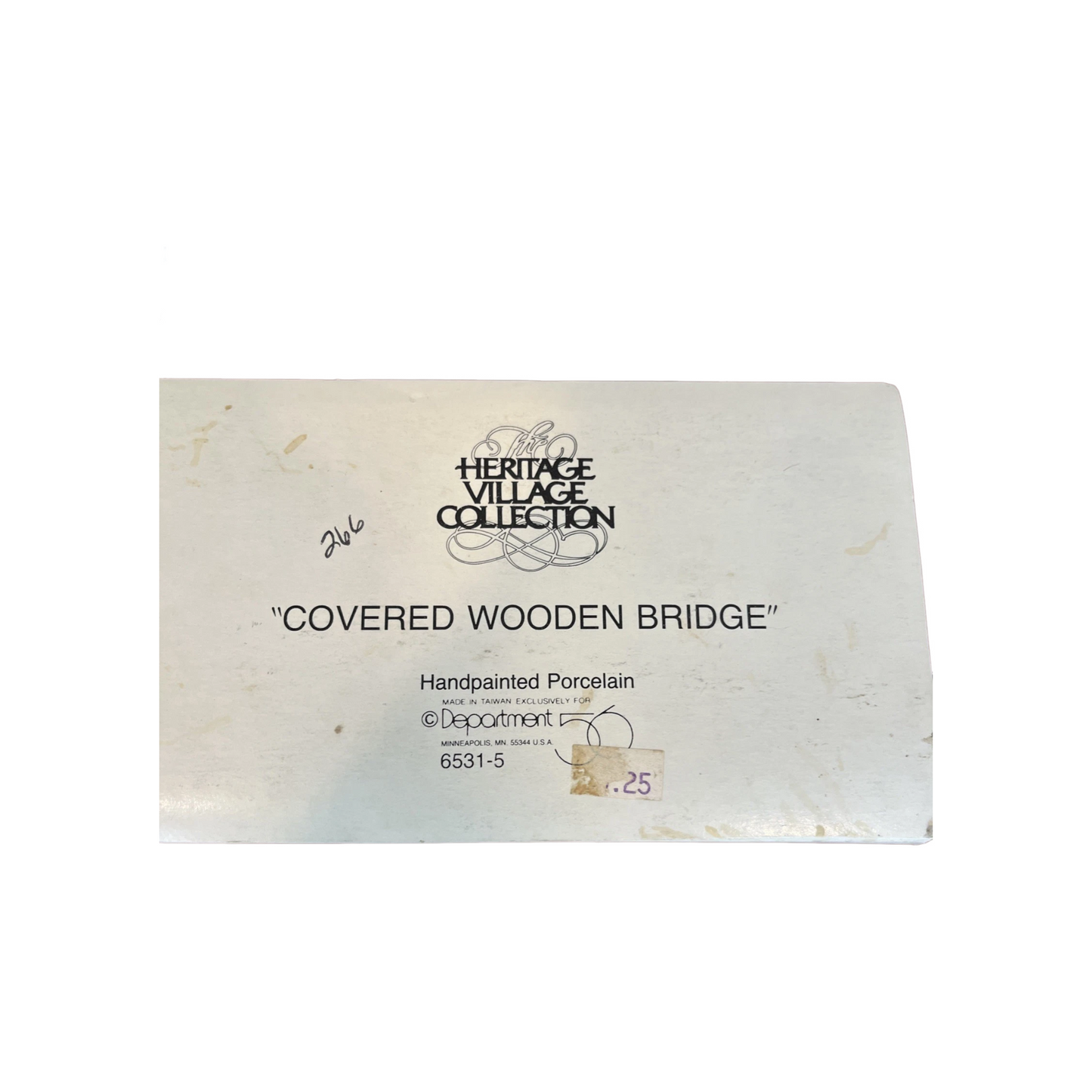 1986 Covered Wooden Bridge (#1691560)