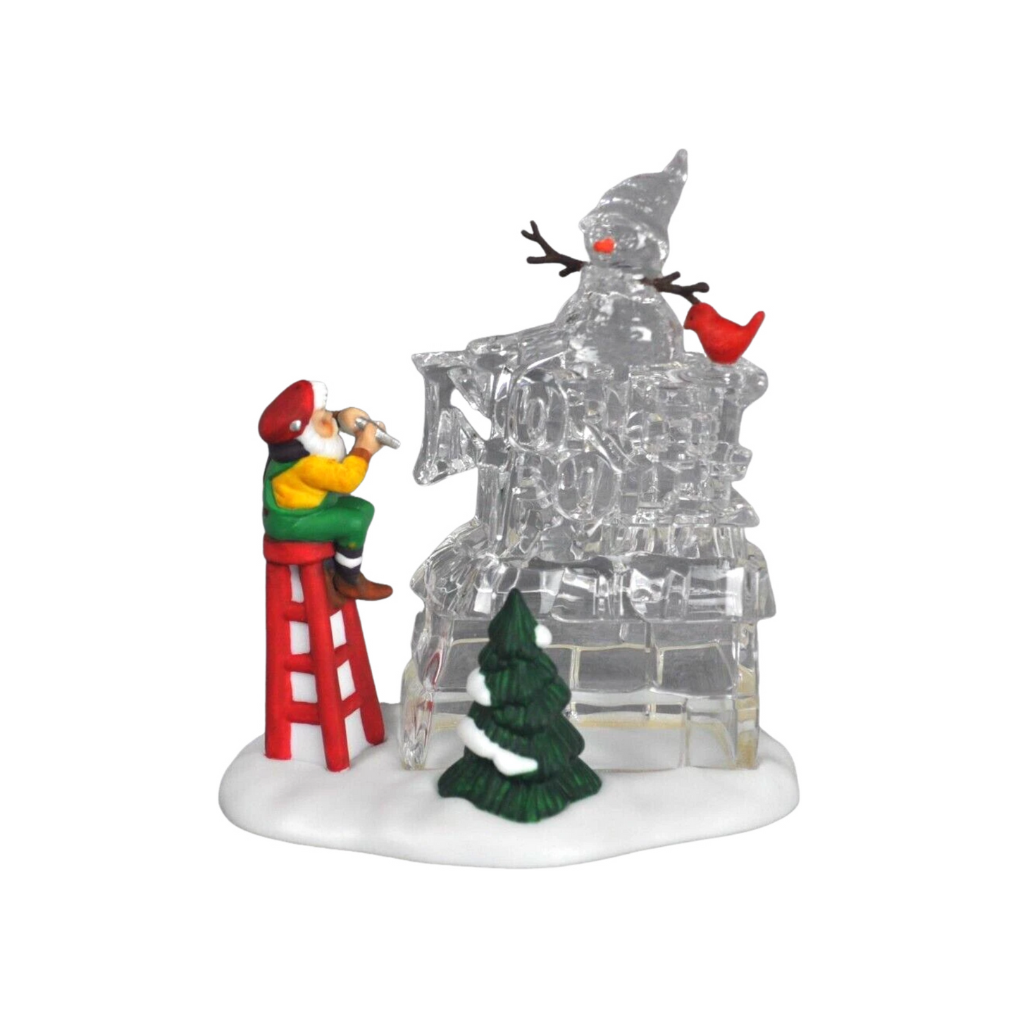 1995 A Busy Elf – North Pole Sign (Department 56 Heritage Village Collection, #56366)