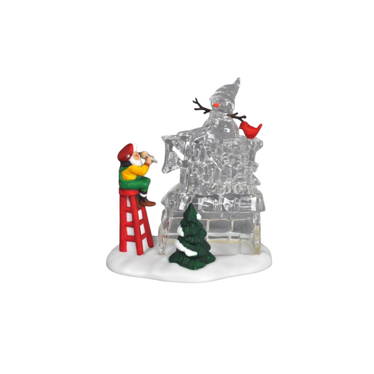 1995 A Busy Elf – North Pole Sign (Department 56 Heritage Village Collection, #56366)