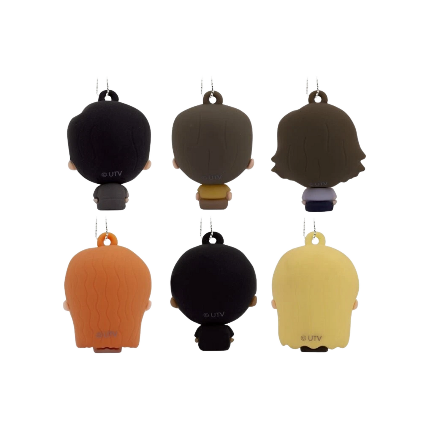 2024 Set of 6 Mini Ornaments (Miniature Ornaments)