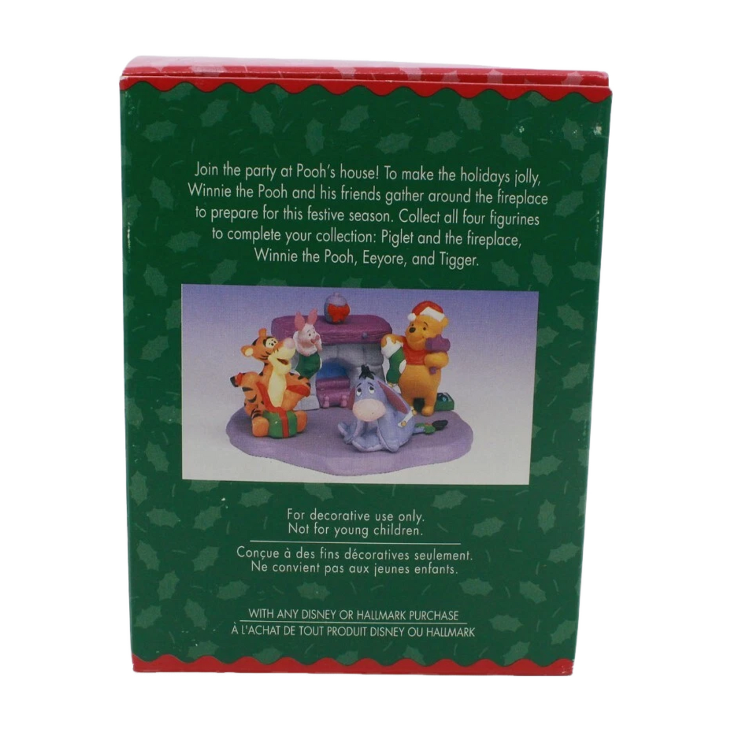 1999 Piglet (First of Four Figurines, Christmas at Pooh's House)