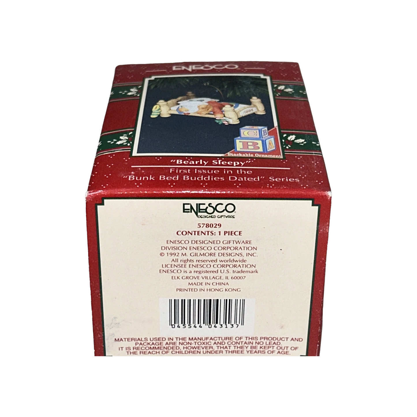 1992 Bearly Sleepy (Bunk Bed Buddies)