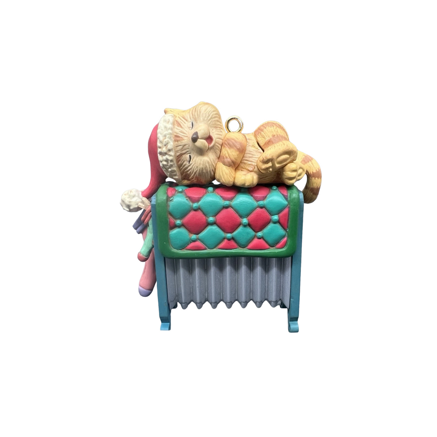 1992 Christmas Cat Nappin (Kitten)