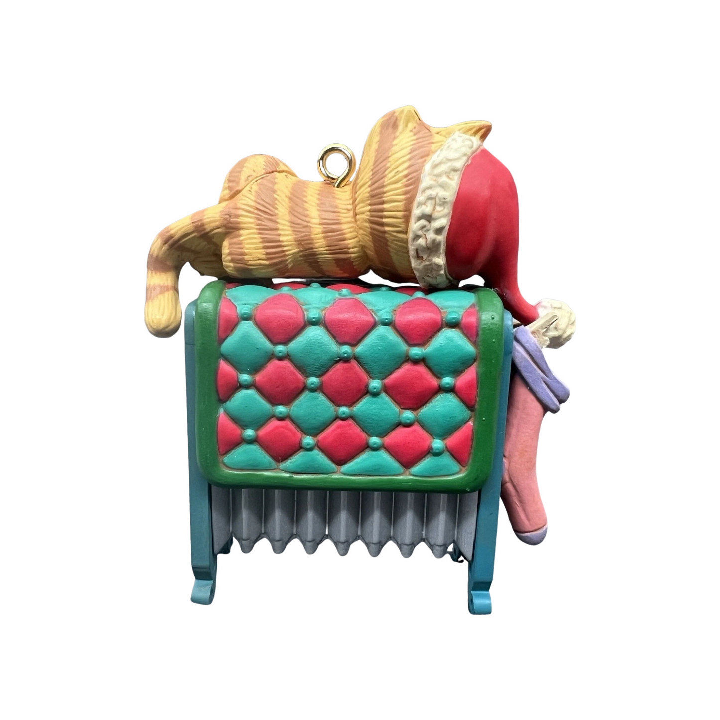 1992 Christmas Cat Nappin (Kitten)