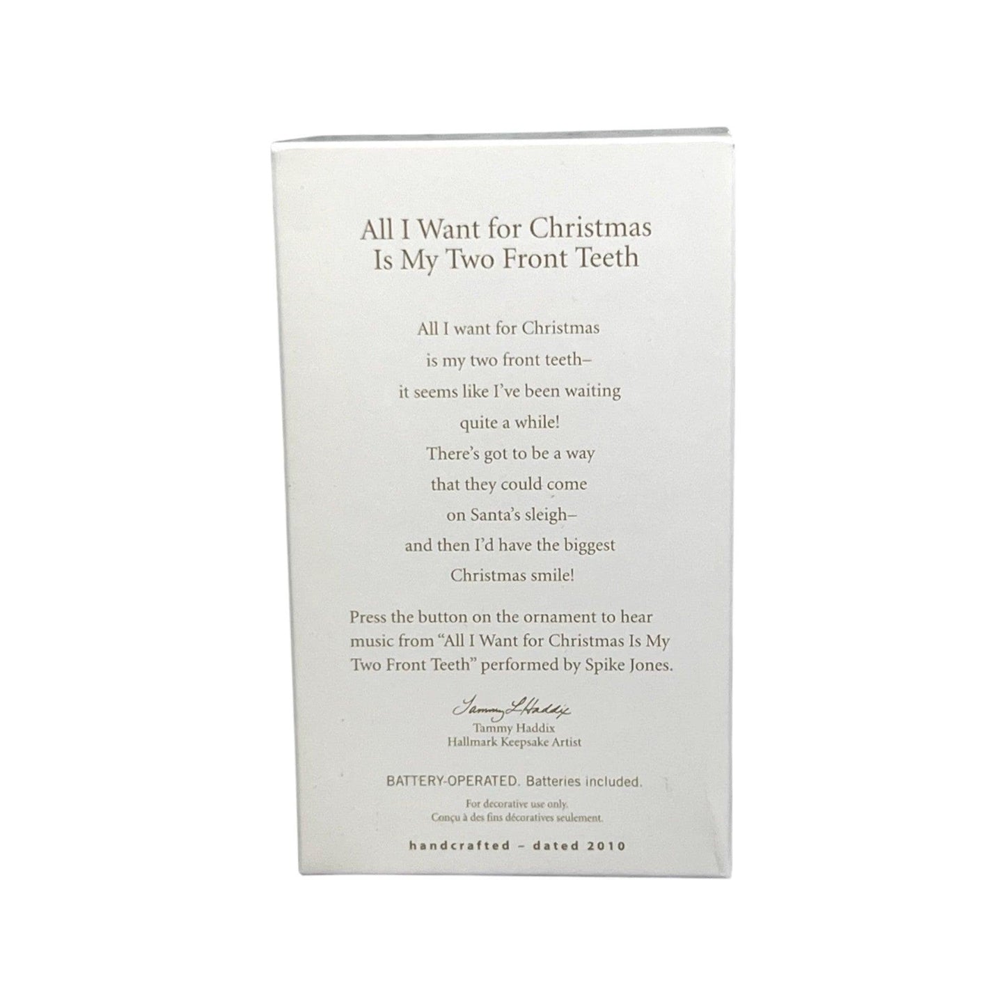 2010 All I Want for Christmas is My Two Front Teeth (squirrels)