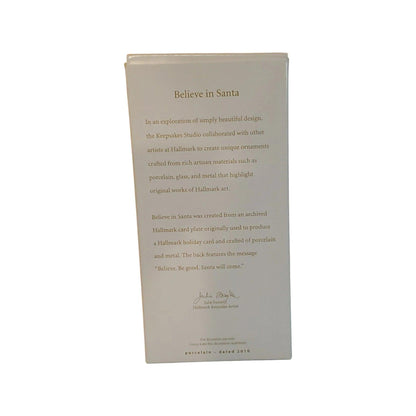 2010 Believe in Santa (Santa Claus)
